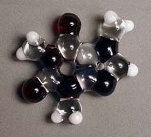 moleculas artesanato vidro