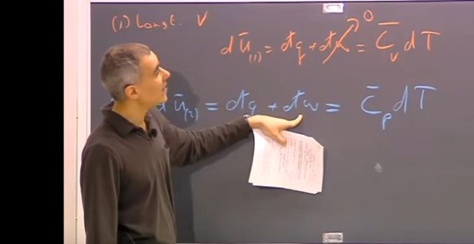 Processos adiabáticos – aula no MIT