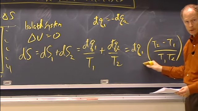 explicando entropia no quadro