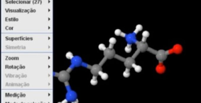 Jmol – moléculas em 3D