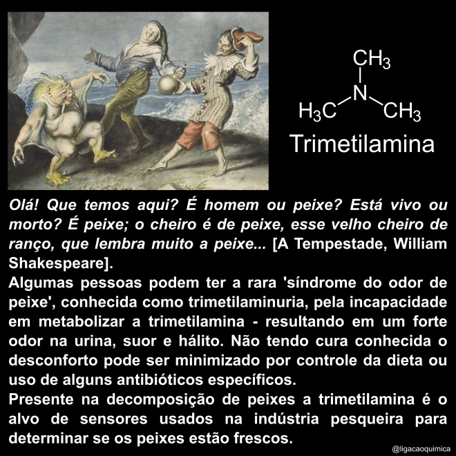 trimetilamina informações e estrutura química